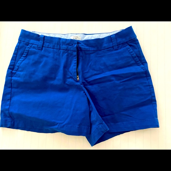 Royal Blue shorts size 8 •Crown & Ivy - Picture 1 of 2